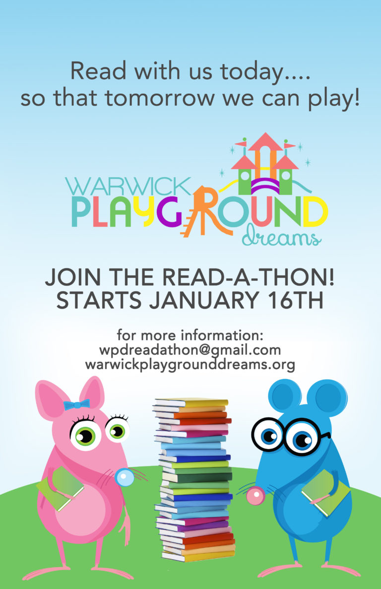 Warwick Playground of Dreams Read-a-thon:  January 16 – 28th